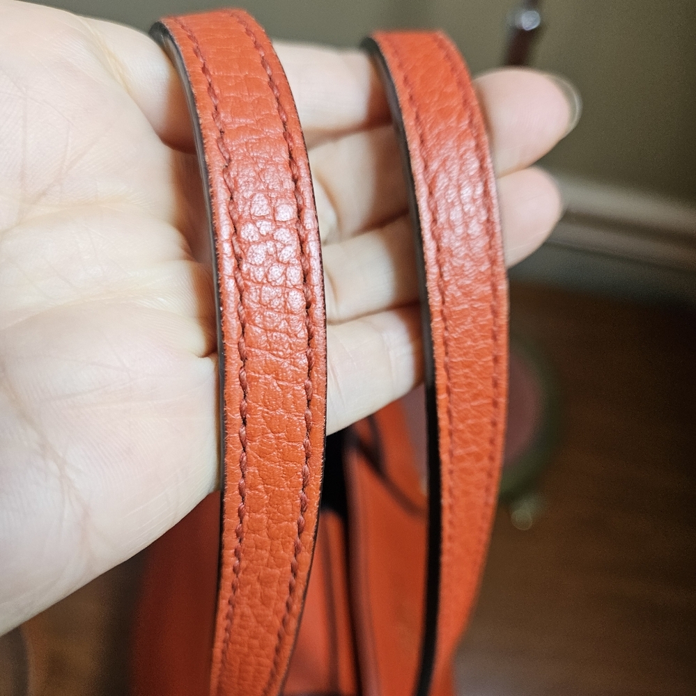 Auth Gucci Red Swing Tote Shoulder Bag - Picture 9 of 14